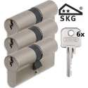 Abus E60 SKG2 - cilindersloten - 3 stuks gelijksluitend - 30/30