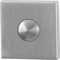 GPF9827.02 deurbel met RVS button vierkant 50x50x8 mm RVS geborsteld