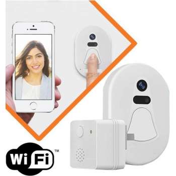 Parya Smart Deurbel Smart camera WiFi deurbel met losse ontvanger en telefoon app