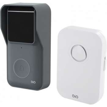 DiO DIOBELL-B01 –100% draadloze Slimme deurbel met ontvanger -  Wifi + 433,92Mhz DiO 1.0 - Zonder camera