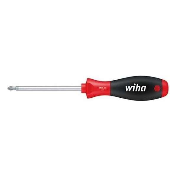 Wiha Schroevendraaier Phillips Softfinish Ph1x200 Mm Staal Rood