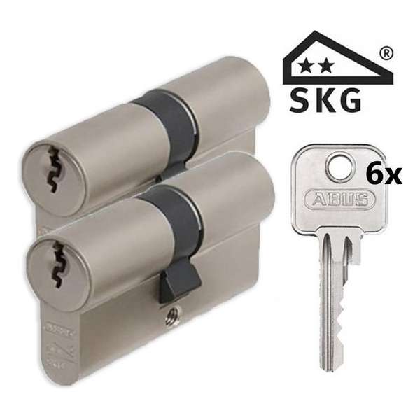 Abus E60 SKG2 - cilindersloten - 2 stuks gelijksluitend - 30/30