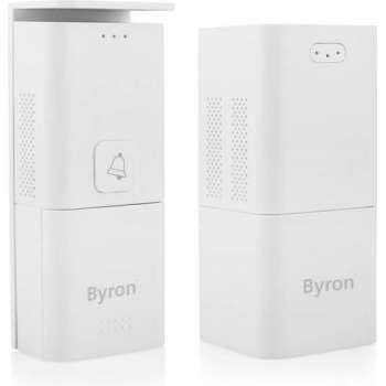 Byron Wireless audio doorbell with doorchime DIC-24815