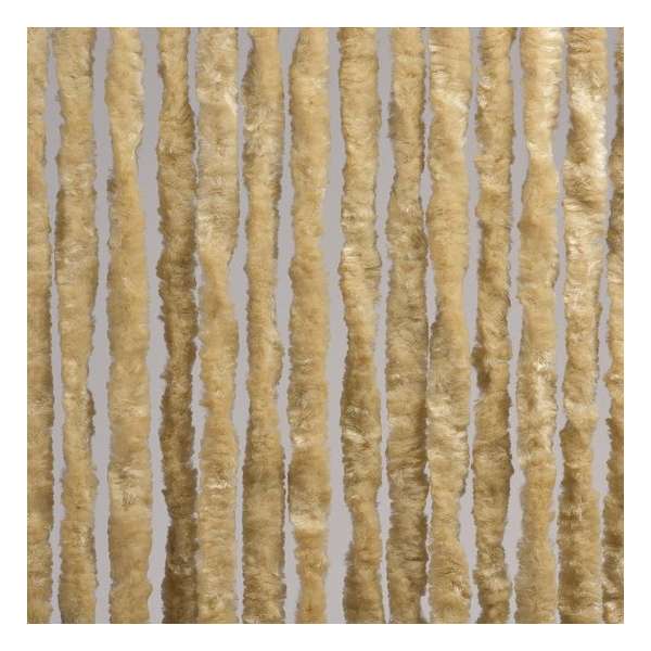 Luxe Kattenstaart Vliegengordijn - 125 x 230cm - Beige