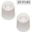 Hofftech Deurstopper Rond Wand 30 x Ø 35 mm (20 stuks)