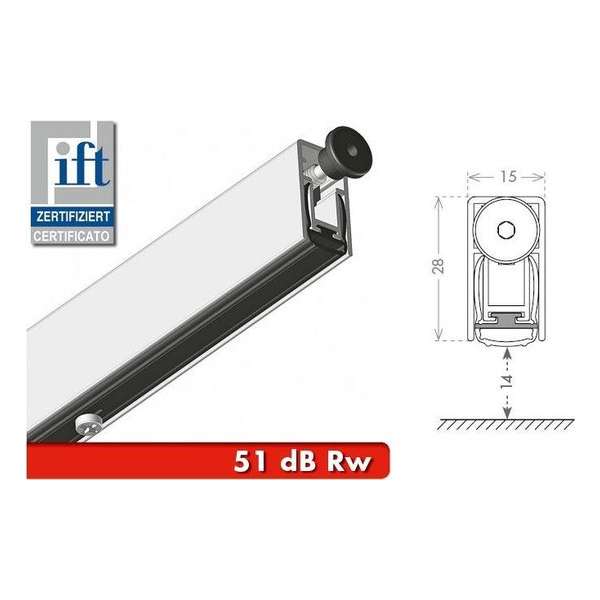 Valdorpel ASPLU 51dB 15x28mm  930mm