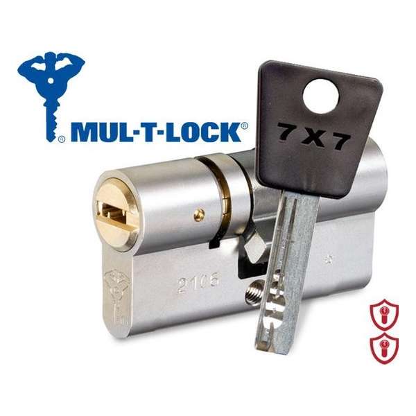 Deurcilinder Mul-T-Lock Security 30/40 met code card