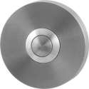 GPF9827.09 deurbel met RVS button rond 50x8 mm RVS geborsteld