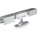 Compleet schuifdeursysteem Geze Rollan 40 NT, totale lengte rail 1650mm, geschikt voor deuren van 500 t/m 840 mm