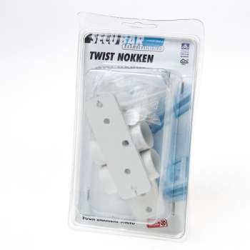 SecuBar Raampreventieprofiel set Twist nokken tbv Twist buis SKG** 2010.365.120