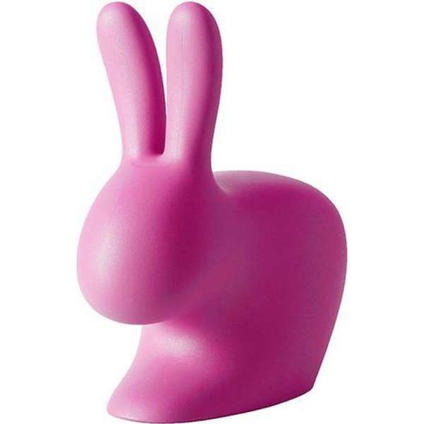 Qeeboo Rabbit XS deurstop - Fuchsia