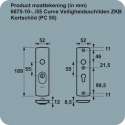 Axa Veiligheid kortschild F1 PC55mm 6675-10-11/55