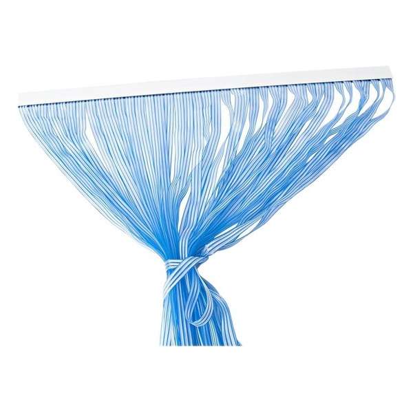 Gerimport Vliegengordijn 210 X 90 Cm Pvc Blauw