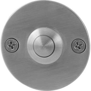 GPF9827.06 deurbel met RVS button rond 50x2 mm RVS geborsteld