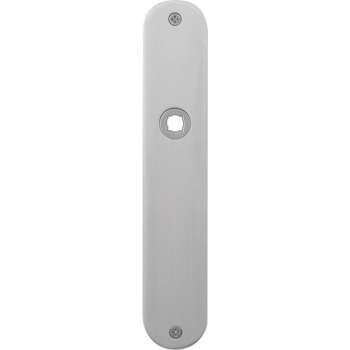 GPF Plaatschild afgerond zonder veer 220x40x2mm PC72