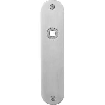 GPF Plaatschild afgerond zonder veer 181x41x2mm WC72/8 normale knop