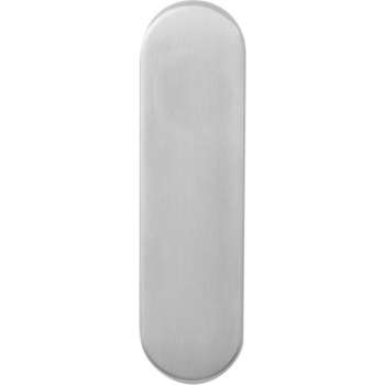 GPF Gatdeel kortschild afgerond 169x46x8,5mm zonder krukgat PC55