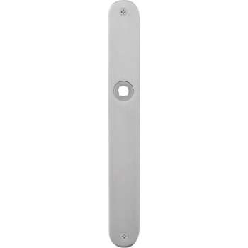 GPF Plaatschild afgerond zonder veer 240x30x2mm PC85