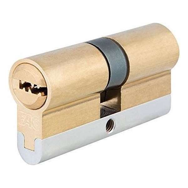 Fac RK-cilinder Antibumping, High Security, 62mm P Brass 31x31, cam 15