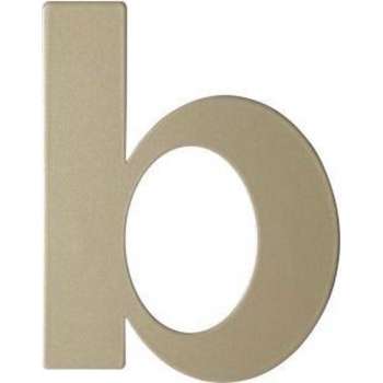 Champagne blend letter B plat, 110 mm