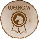 Houten naambord | naambordje voordeur hout| Duurzame naambord hout  Ø 19 t/m 20 cm