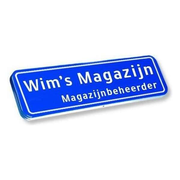 Origineel straatnaambord, 70x15cm - Straatnaambord met eigen naam - Naambord - Gratis verzending!