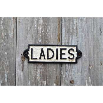 Uniek Toiletbordje Dames / Ladies