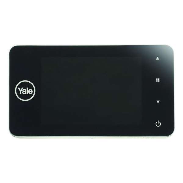 Yale digitale deurspion - met opnamefunctie - 4inch display - DDV4500