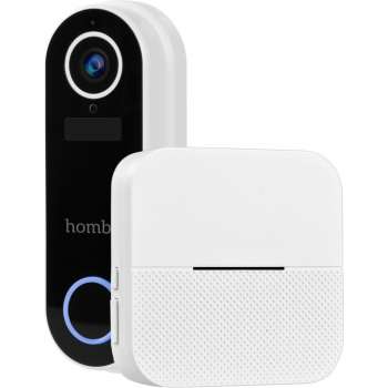 Hombli Smart Doorbell 2 Pack - White (incl. Chime)