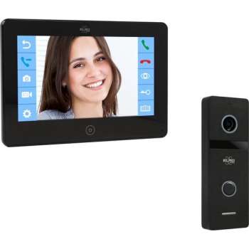 ELRO PRO PV40 1080P Full HD Video Deur Intercom Systeem - 7" full HD scherm - Voicemail functie - 1 Bewoner