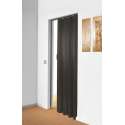 Marley Piazza zonder glas vouwdeur in kleur espresso / licht bruin BxH 88x205 cm