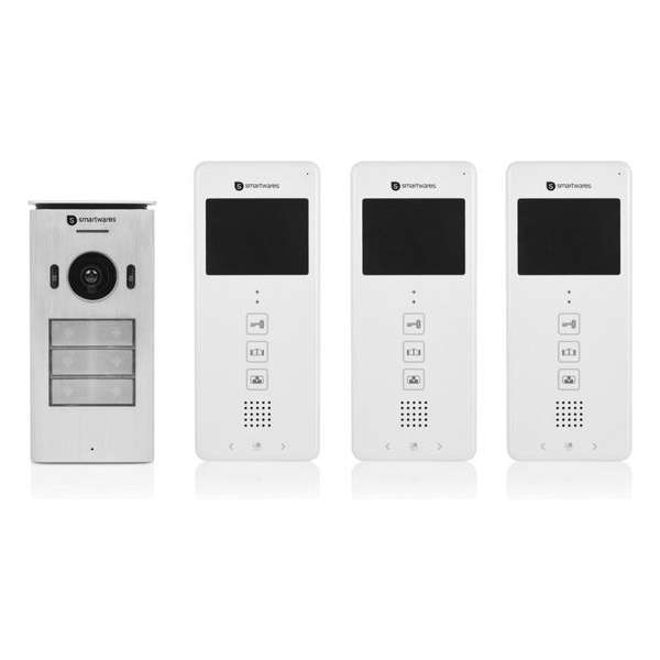 Smartwares Video intercom system for 3 apartments DIC-22132