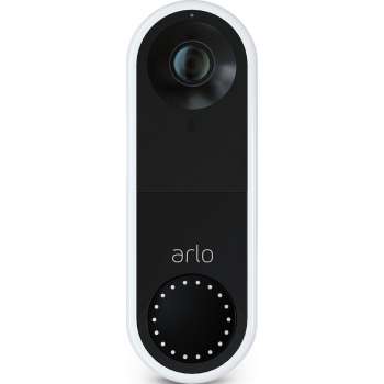 Arlo Video Deurbel - Bedraad - 1080p - HD video - WiFi - Sirene - Wit