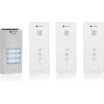 Smartwares Audio intercom system for 3 apartments DIC-21132