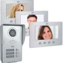 ELRO DV477W3 Video Deur Intercom - 3 Appartementen - Met 3x 7 inch kleurenscherm