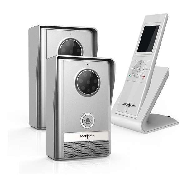 Doorsafe 4265 Camera Deurbel - Met bel en kleurenscherm