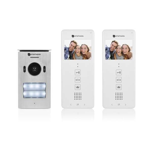 Smartwares Video intercom system for 2 apartments DIC-22122