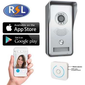 RSL Homeware RL-IP02C IP Video Deur Intercom - Camera met nachtzicht - Bekijk & Communiceer via mobiele App