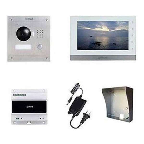 Dahua VDP2WKIT Tweedraads intercom kit met opbouw behuizing Nieuw !