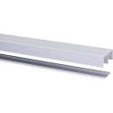 STOREMAX rail 360cm voor R40/R60 systeem Zilver