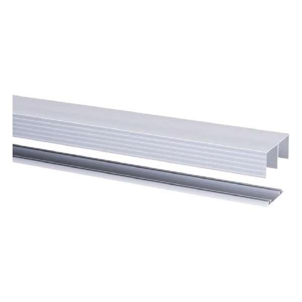 STOREMAX rail 360cm voor R40/R60 systeem Zilver