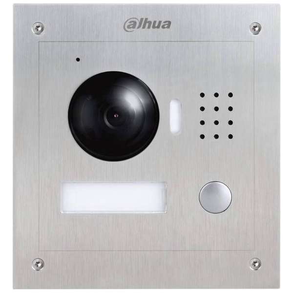 Dahua VTO2000A, buitenpost RVS met 1,3mp camera