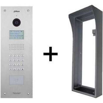 Dahua VTO1210C-X(S) IP intercom buitenpost, 1.3 mp CMOS camera incl. opbouw behuizing