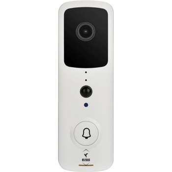 Maenor® Smart Video Deurbel - HD - WIFI - Draadloos - Infrarood Camera - Cloud opslag - Nachtvisie -  Wit