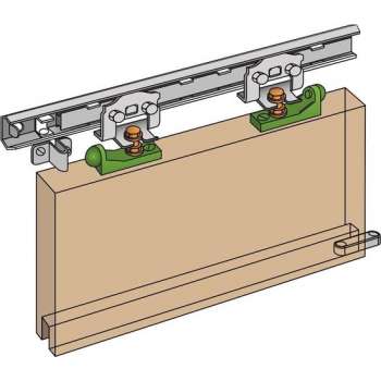 Henderson Marathon J6 Schuifdeurbeslag Binnendeur 55kg Openingsbreedte 1200-1500mm