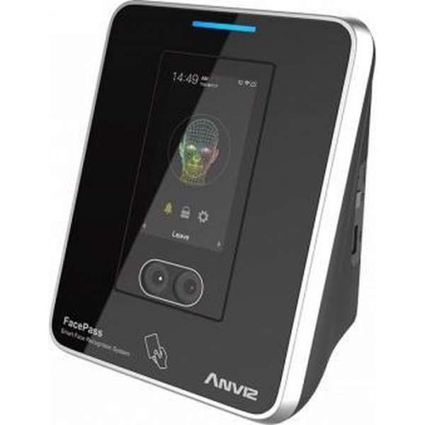 Anviz FacePass 7 biometrische gezichtsherkenning en RFID kaart lezer voor binnen TCP/IP en WiFi