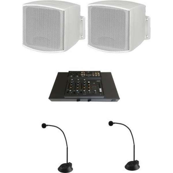 Monacor BEZOEKERS-intercom / Loket-Intercom / Balie-Intercom - set 2