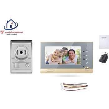 Home-Locking videofoon met 1 binnen paneel.DT-2208-1-1