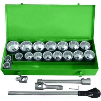 JBM Tools | SET VAN KOPPEN MET DIEPE 1", 22-DELIG