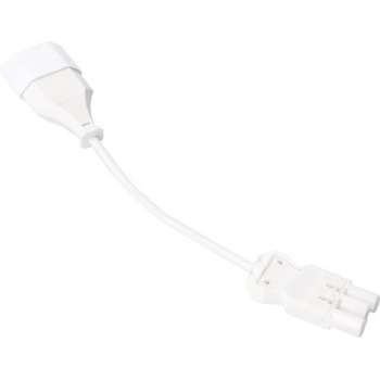 LED's Light Adapter GST18 naar Europlug (EU STEKKER) - 10 cm - Wit